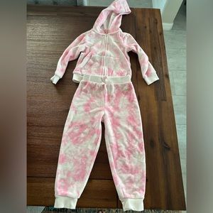 Juicy courtier 3T pink tie dye jumpsuit